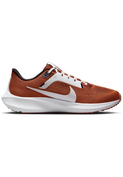 Texas Longhorns Burnt Orange Nike Zoom Pegasus 40 Mens Shoes