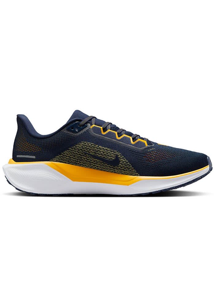 West Virginia Mountaineers NAVY Nike Zoom Pegasus 41 Mens Shoes