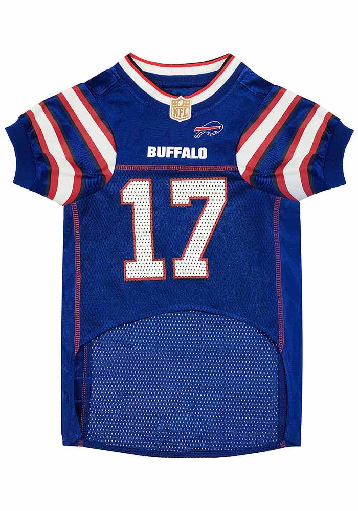 Buffalo Bills White Mesh Pet Jersey - 12520672