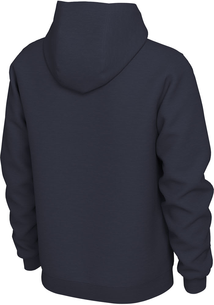 Nike Mens NAVY Michigan Wolverines Jordan Vault Logo Hoodie