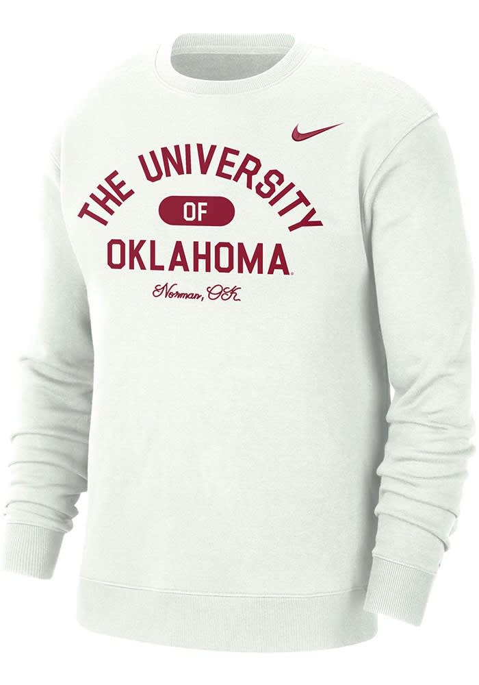 oklahoma sooners nike sweatshirt