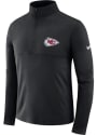 Kansas City Chiefs Nike Core 1/4 Zip Pullover - Black