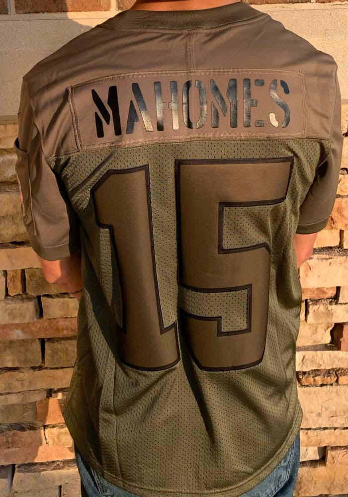 mahomes jersey salute to service