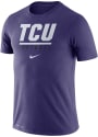 TCU Horned Frogs Nike Wordmark T Shirt - Purple