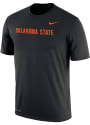 Oklahoma State Cowboys Nike Dri-FIT Wordmark T Shirt - Black