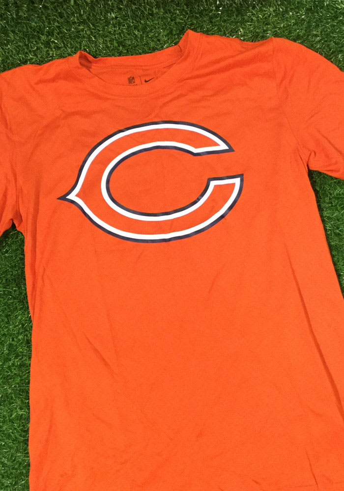 orange chicago bears shirt