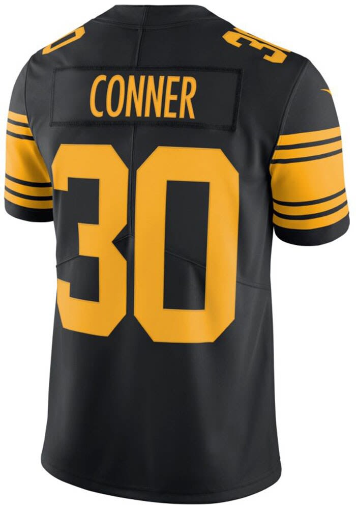 NFL_Jerseys Jersey Pittsburgh''Steelers'' #19 JuJu Smith-Schuster 23 Haden  30 James Conner 36 Jerome Bettis''NFL'' Youth 100th Limited Jersey 