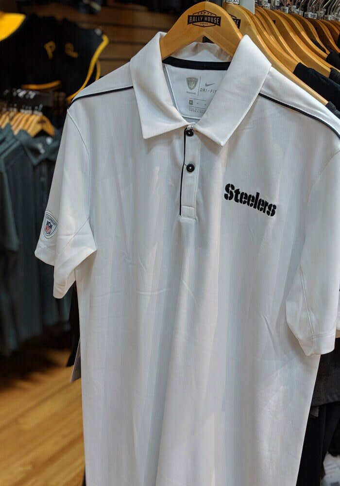 steelers dri fit polo