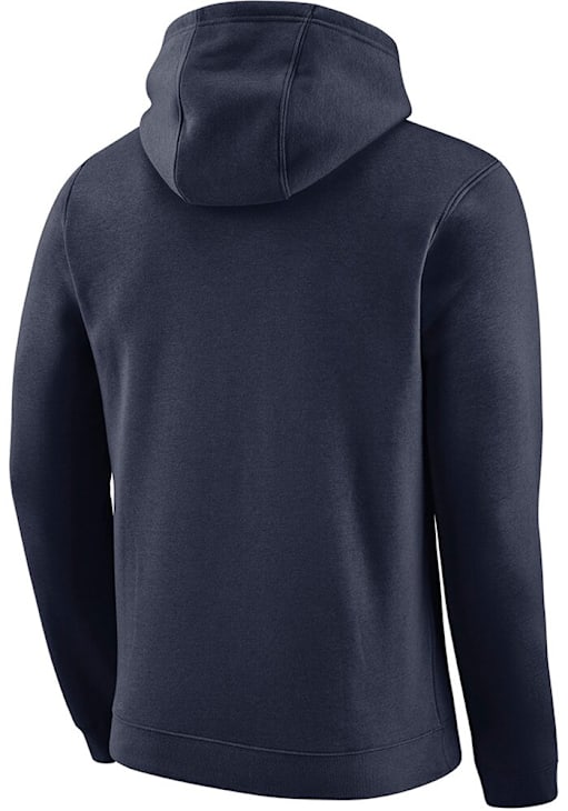 Nike Michigan Wolverines Mens Navy Blue Vault Long Sleeve Hoodie