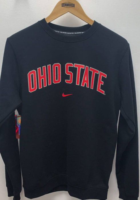 Nike Ohio State Buckeyes Club Sweatshirt - Black
