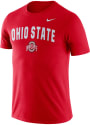 Ohio State Buckeyes Nike Snow Wash T Shirt - Red