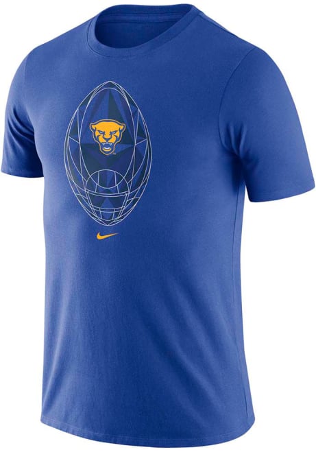 Pitt Panthers Blue Nike Legend Football Icon Short Sleeve T Shirt