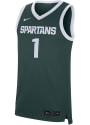 Michigan State Spartans Nike Replica Road Basketball Jersey - Green