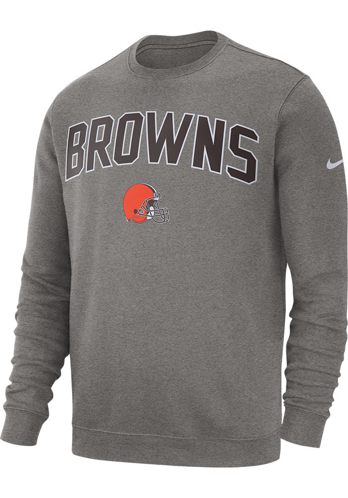 cleveland browns crewneck sweatshirt