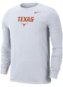 Texas Longhorns Nike DriFit Lockup T Shirt - White