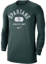 Michigan State Spartans Nike Textured T Shirt - Green