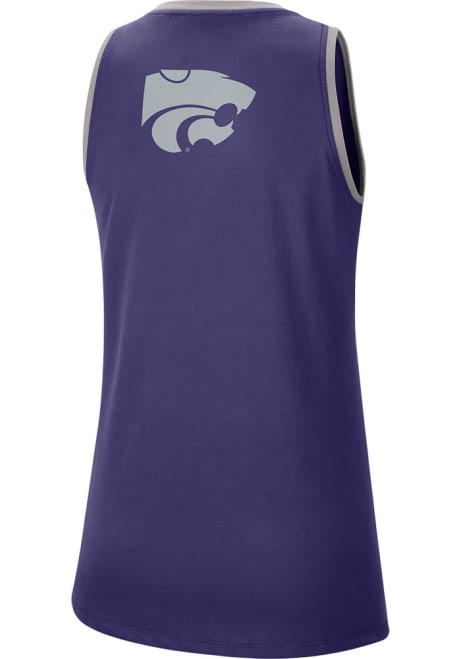 Womens K-State Wildcats Purple Nike Tomboy Tank Top