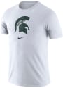 Michigan State Spartans Nike Asbury Logo T Shirt - White