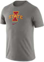 Iowa State Cyclones Nike Essential Logo T Shirt - Grey
