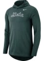 Michigan State Spartans Nike Retro Tee Hooded Sweatshirt - Green