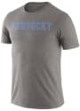 Kentucky Wildcats Nike Essential Wordmark T Shirt - Grey