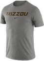 Missouri Tigers Nike Essential Wordmark T Shirt - Grey