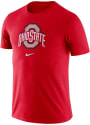 Ohio State Buckeyes Nike Essential Logo T Shirt - Red
