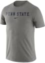 Penn State Nittany Lions Nike Essential Wordmark T Shirt - Grey