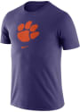 Clemson Tigers Nike Essential T Shirt - Purple