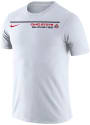 Ohio State Buckeyes Nike Icon Word T Shirt - White