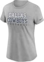 Dallas Cowboys Womens Nike Primetime T-Shirt - Grey