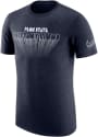 Penn State Nittany Lions Nike College Triblend Fashion T Shirt - Navy Blue