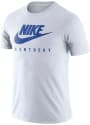 Kentucky Wildcats Nike Essential Futura T Shirt - White