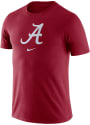 Alabama Crimson Tide Nike Essential Logo T Shirt - Crimson