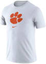 Clemson Tigers Nike Essential Logo T Shirt - White