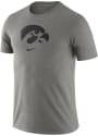 Iowa Hawkeyes Nike Essential Logo T Shirt - Grey