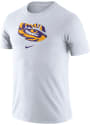 LSU Tigers Nike Essential Logo T Shirt - White