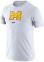 Michigan Wolverines Nike Essential Logo T Shirt - White