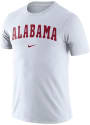 Alabama Crimson Tide Nike Essential Wordmark T Shirt - White
