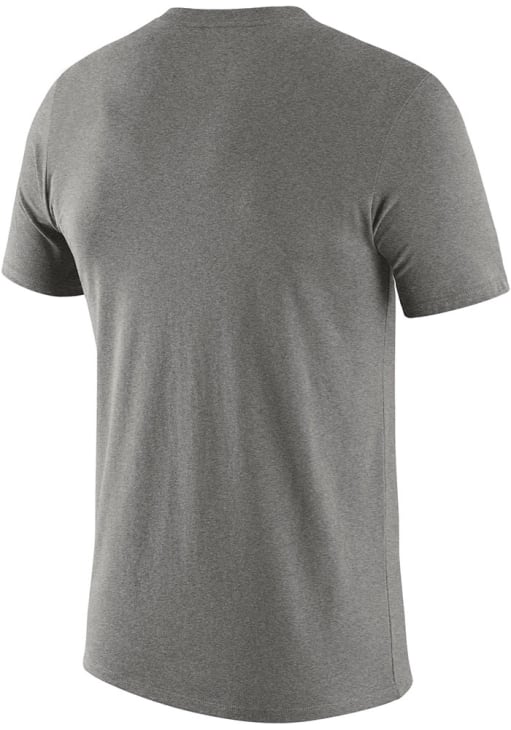 Nike Michigan State Spartans Grey Triblend Old School Logo Short Sleeve Fashion T Shirt