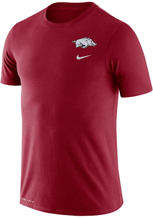 Nike Arkansas Razorbacks CRIMSON DriFIT DNA Short Sleeve T Shirt - 12557594