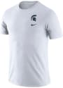 Michigan State Spartans Nike DriFIT DNA T Shirt - White