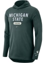 Michigan State Spartans Nike DriFIT Collegiate II Hooded Sweatshirt - Green