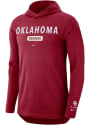 Oklahoma Sooners Nike DriFIT Collegiate II Hooded Sweatshirt - Crimson