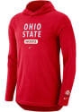 Ohio State Buckeyes Nike DriFIT Collegiate II Hooded Sweatshirt - Red