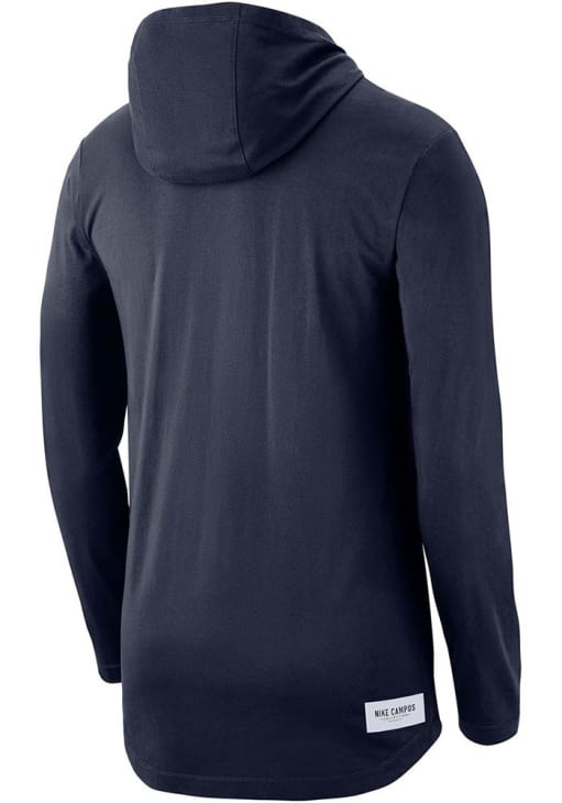 Nike Penn State Nittany Lions Mens Navy Blue DriFIT Collegiate II Long Sleeve Hoodie