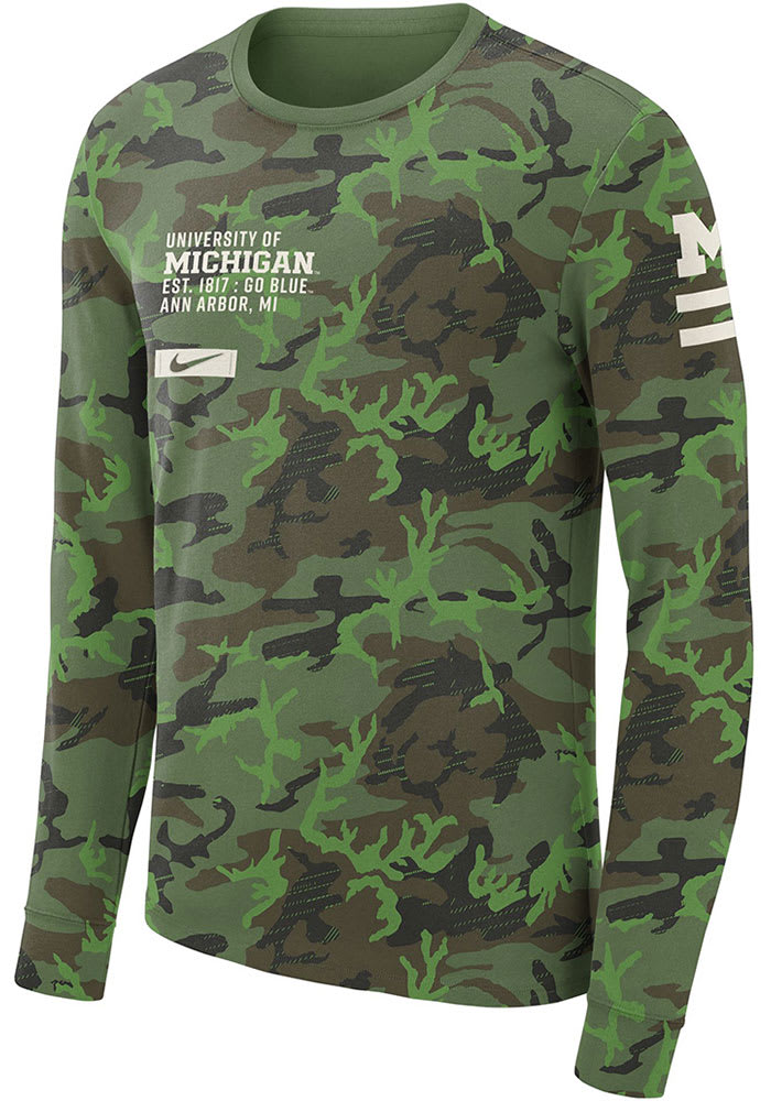 nike olive green long sleeve
