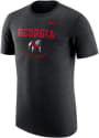 Georgia Bulldogs Nike Dri-FIT Fashion T Shirt - Black