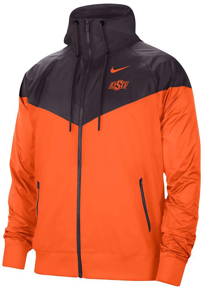 Nike Oklahoma State Cowboys Mens Windrunner Light Weight Jacket