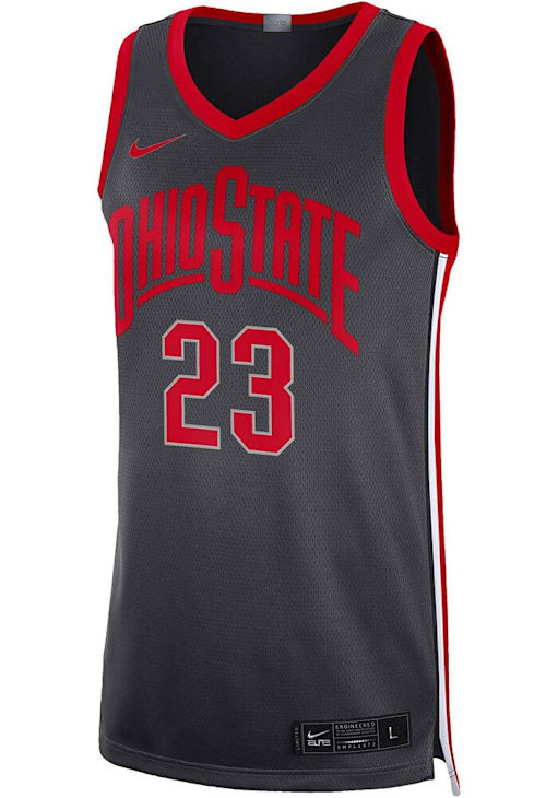 LeBron James Ohio State Buckeyes ANTHRACITE Limited Dri-FIT Jersey